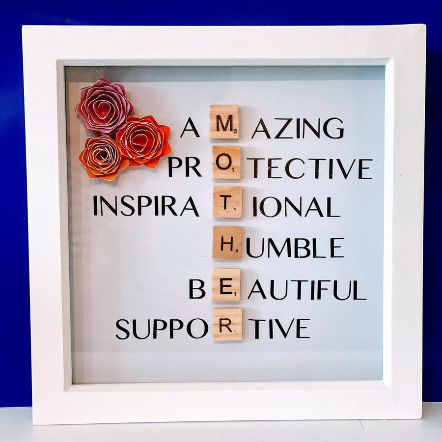 Mother's Day Scrabble Frame